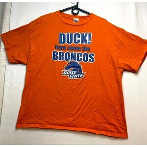 NCAA Boise State Broncos shirt mens XL short sleeve orange